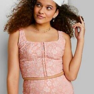 Pink Wild Fable Corset Top (Target Size XL)